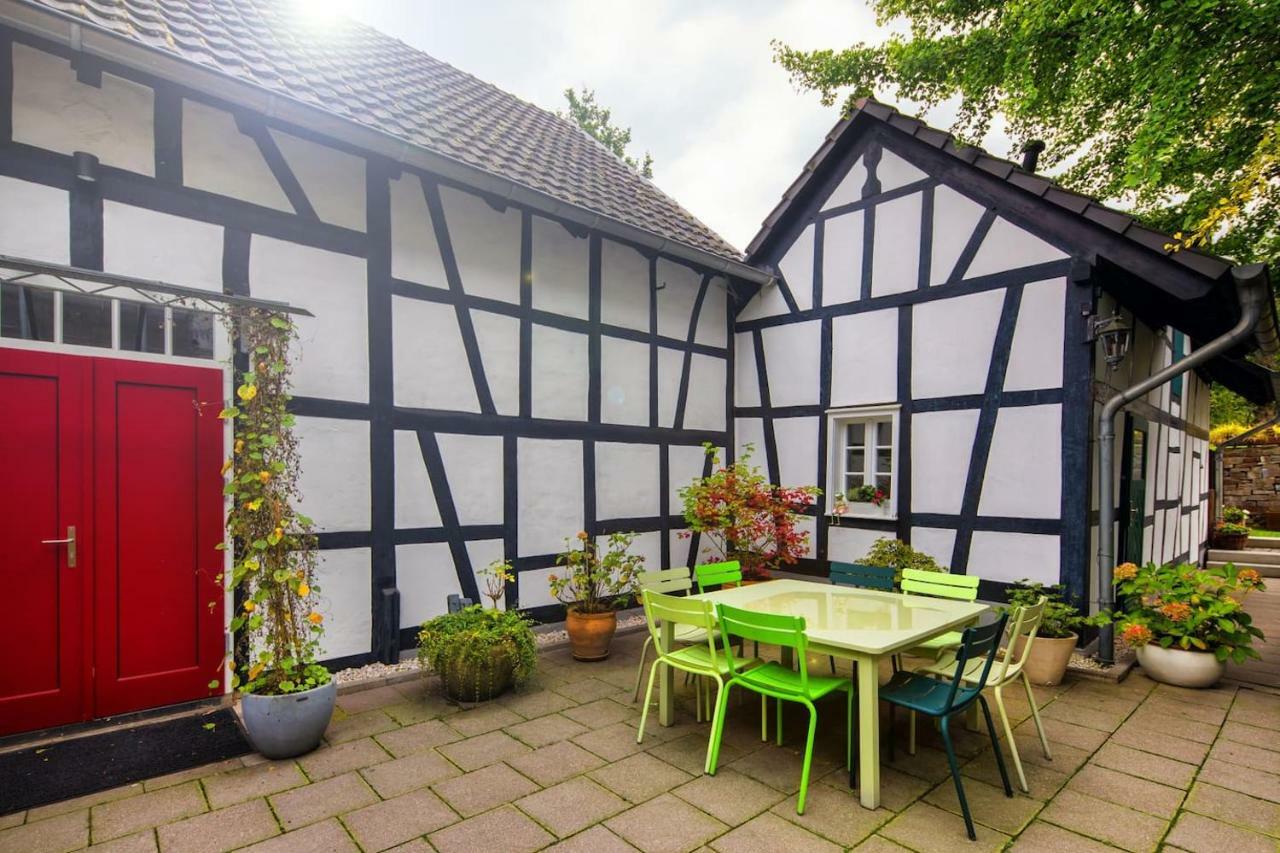 Ferienhaus Im Fachwerkhof 'Haus In Bewegung' Seelscheid Ngoại thất bức ảnh